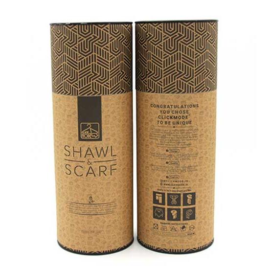 Scarf paper tube packing