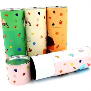 Dry fruit paper tube packaging