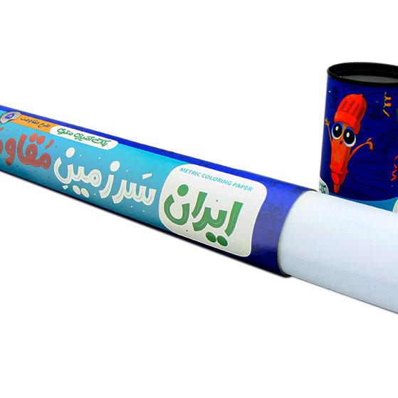 بسته‌بندی قوطی مقوایی رنگ‌آمیزی کودکان با طراحی فانتزی و مقاوم